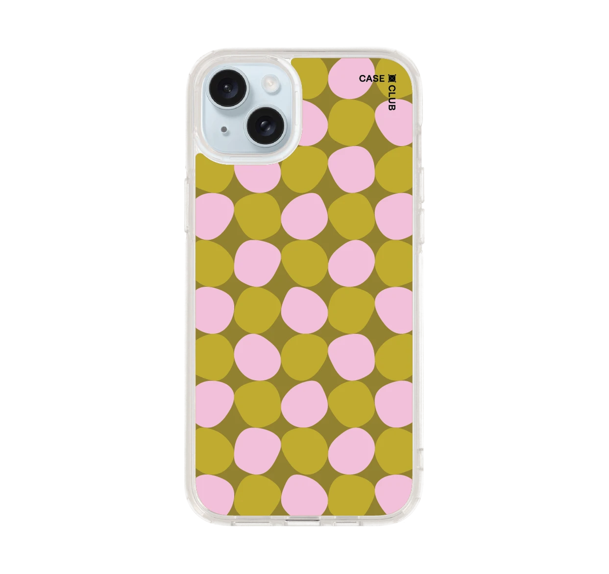 light green stack polka dots